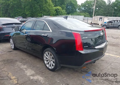 2017 Cadillac Ats Standard from USA, damaged, VIN 1G6AG5RX0H0108808